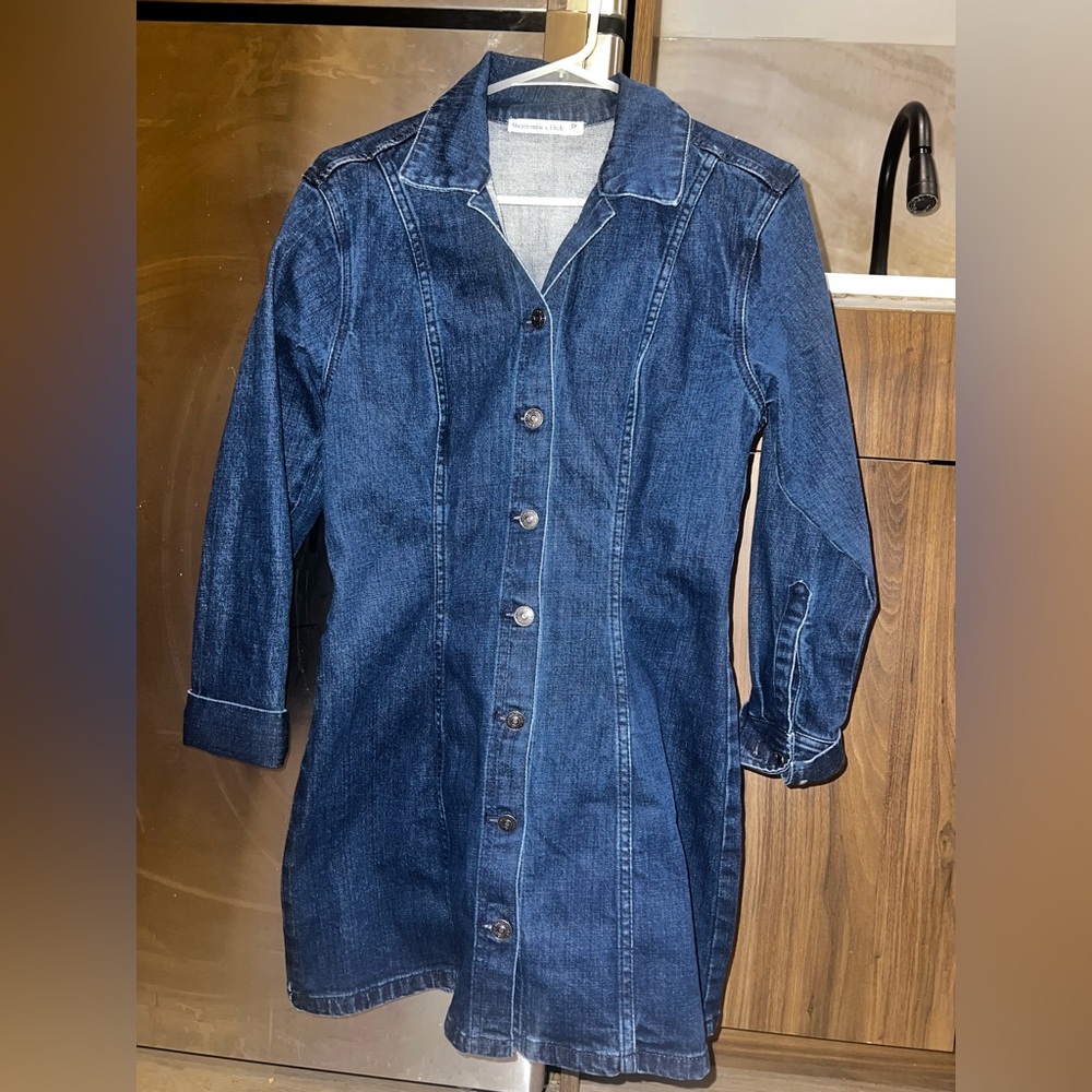 Brand New Abercrombie Jean Dress